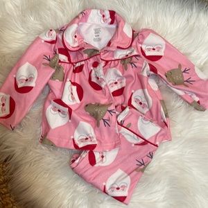 Carters Santa PJ set